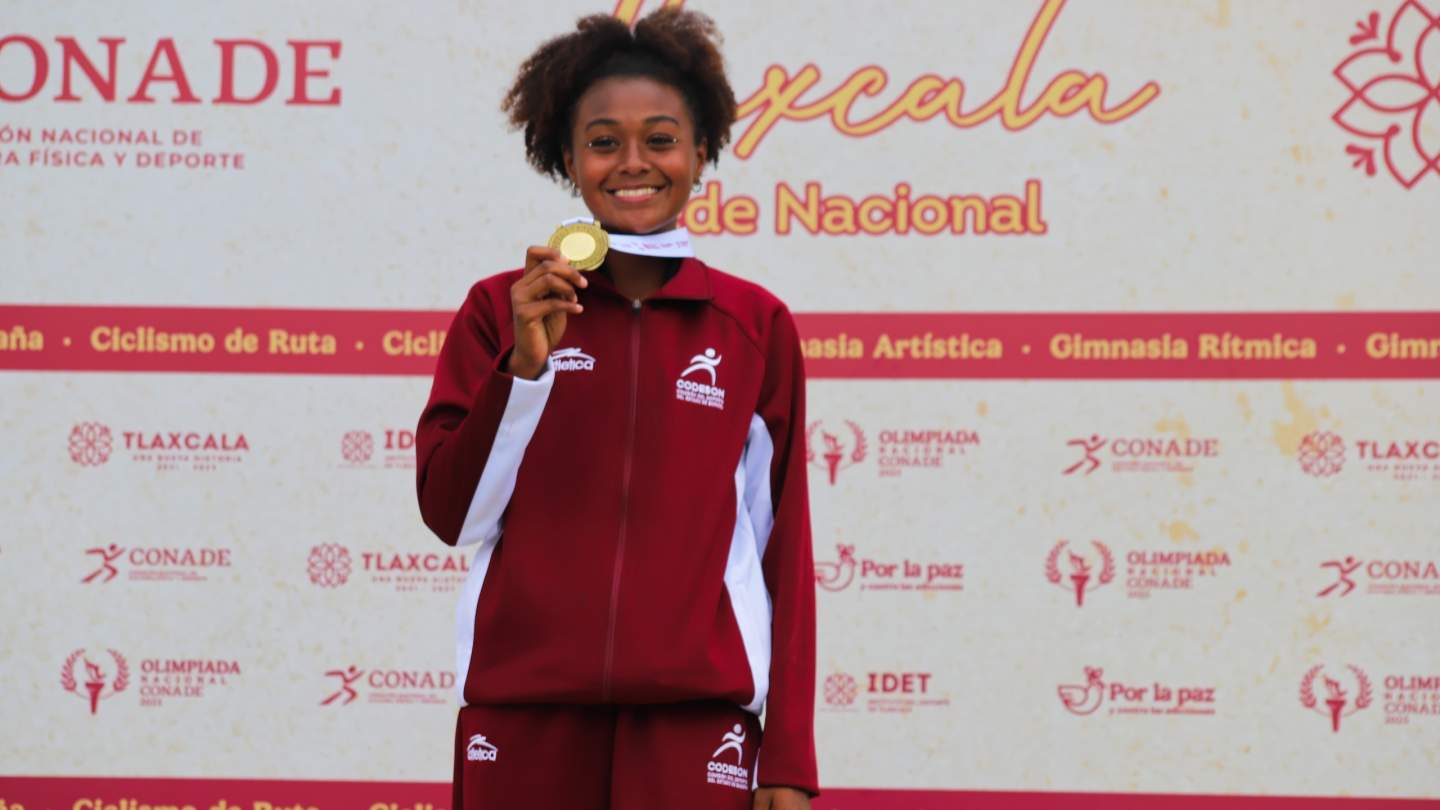 GRAN DOMINIO DE DANNA RAMÍREZ EN HEPTATLÓN PARA GANAR EL CETRO EN LA OLIMPIADA NACIONAL 
